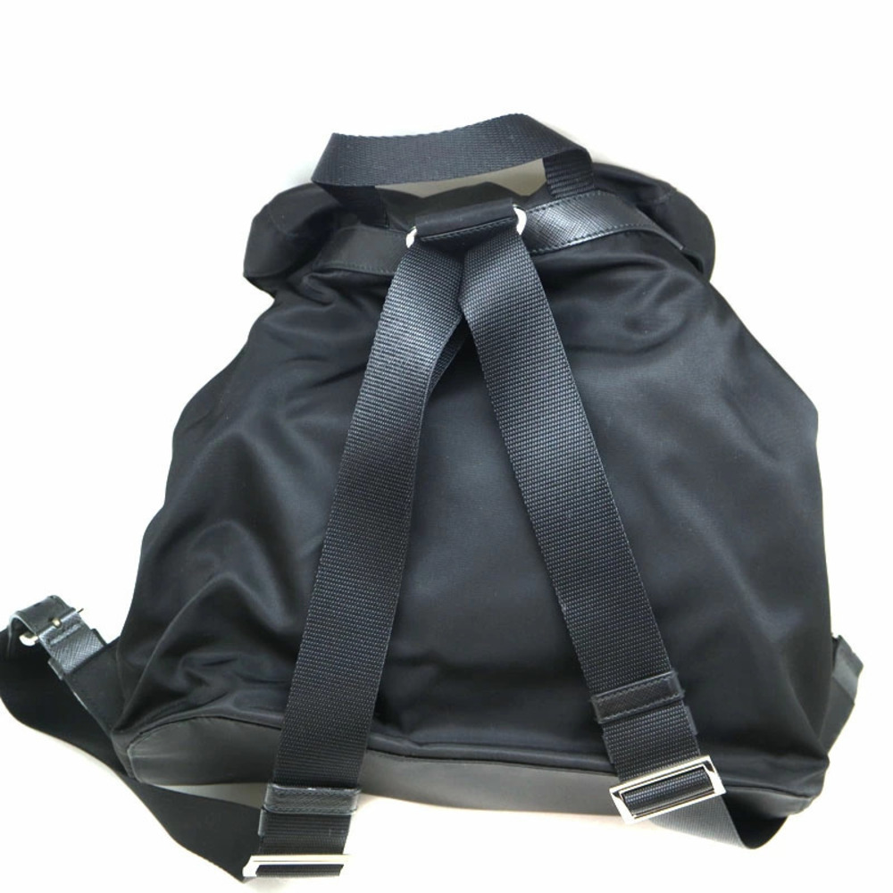 PRADA Backpack Rucksack Daypack Rucksack Black Bag - Picture 3 of 6